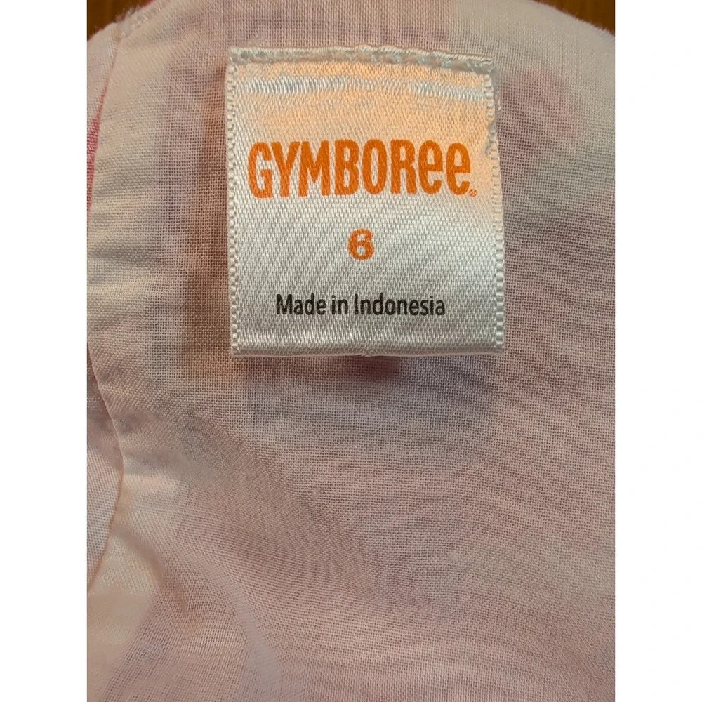 Gymboree Lot Of 3 Pretty Poppy Girls Size 6 Lined Dress, Flower Shirt, & Shorts